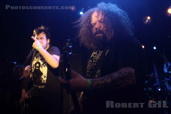 NAPALM DEATH - 2014-04-14 - PARIS - La Fleche d'Or - Mark Andrew Greenway - Shane Thomas Embury - Mitchell Harris